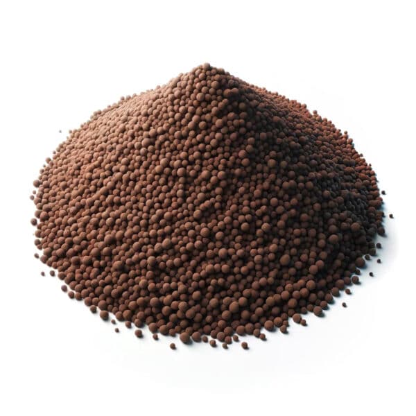 Granular organic soil improver
