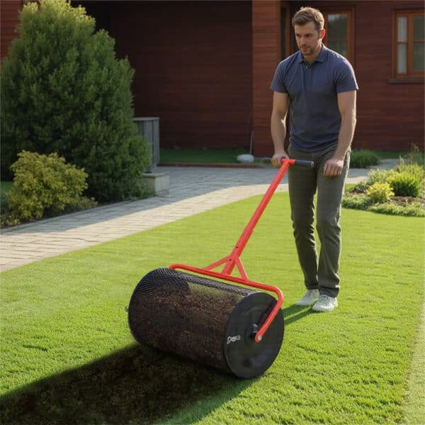 Top dressing of the lawn