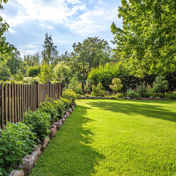 Moss-free lawn